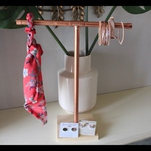 Copper Jewelry Organizer